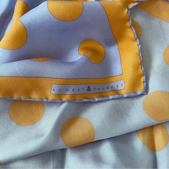 Audrey Talbott silk scarf - Picture 2 of 5
